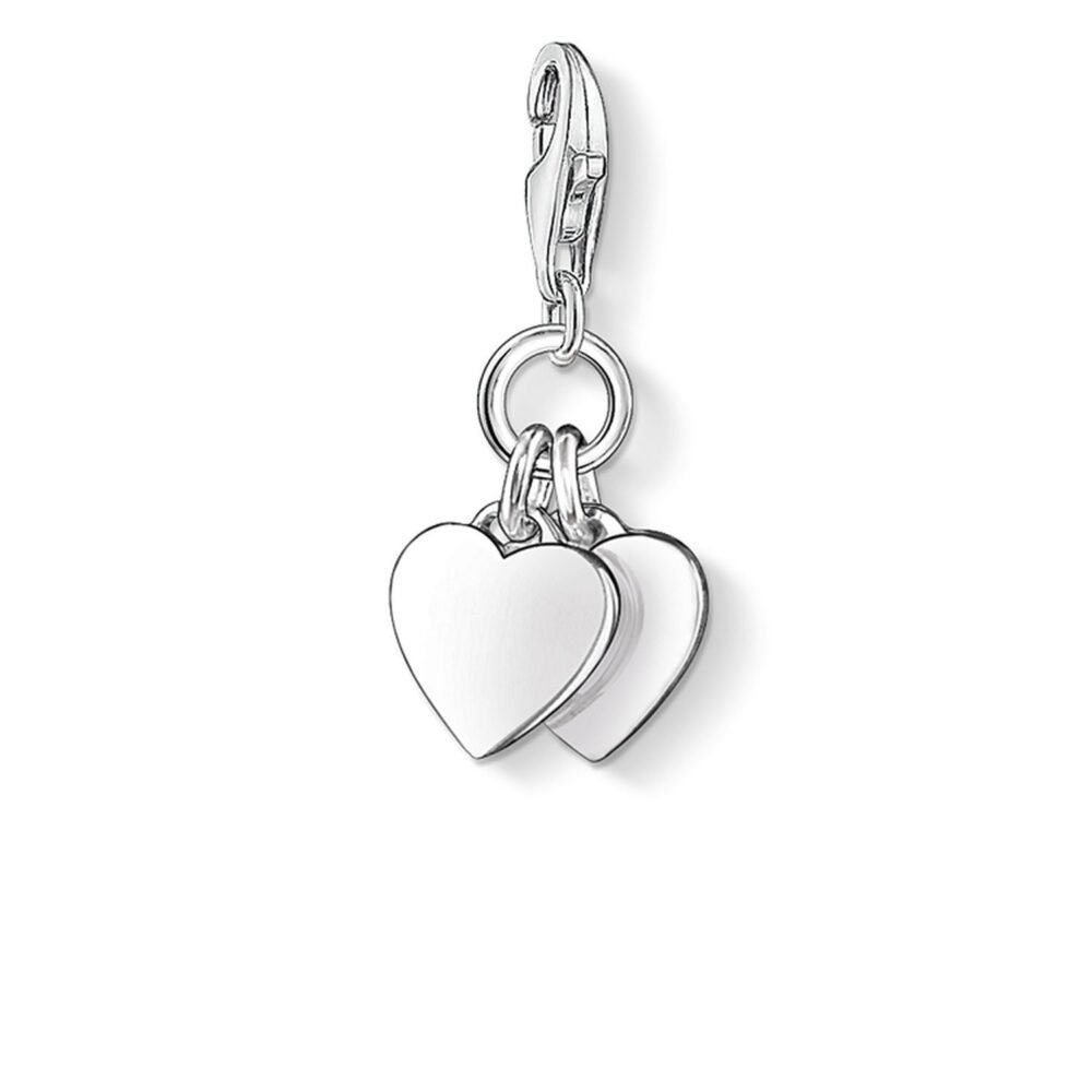 Thomas Sabo Charm Pendant "Two Hearts" - Image 2
