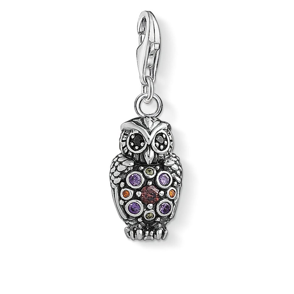 Thomas Sabo Charm Pendant"Sparkling Owl" - Image 2