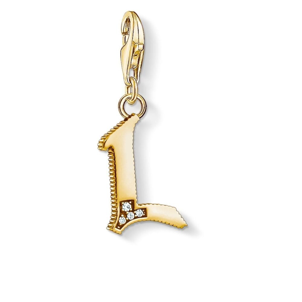 Thomas Sabo Charm Pendant "Letter L Gold"