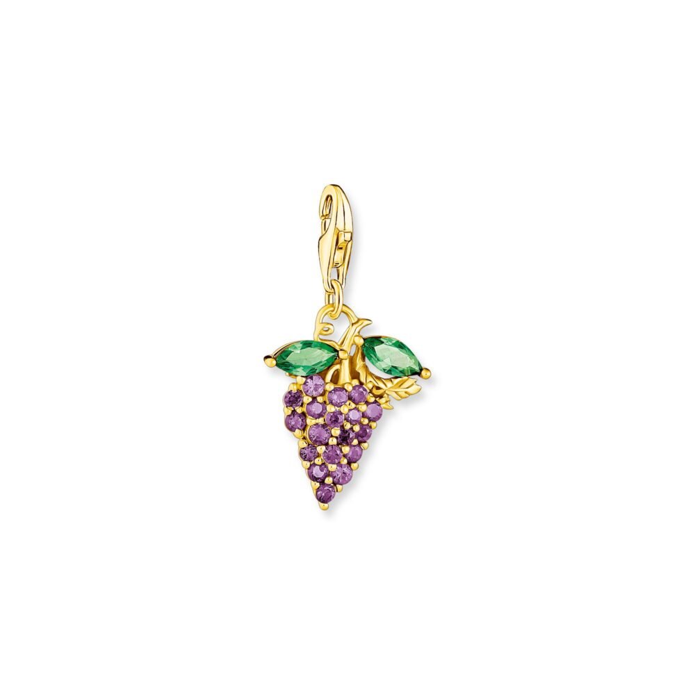 Thomas Sabo Charm Pendant Grape Gold