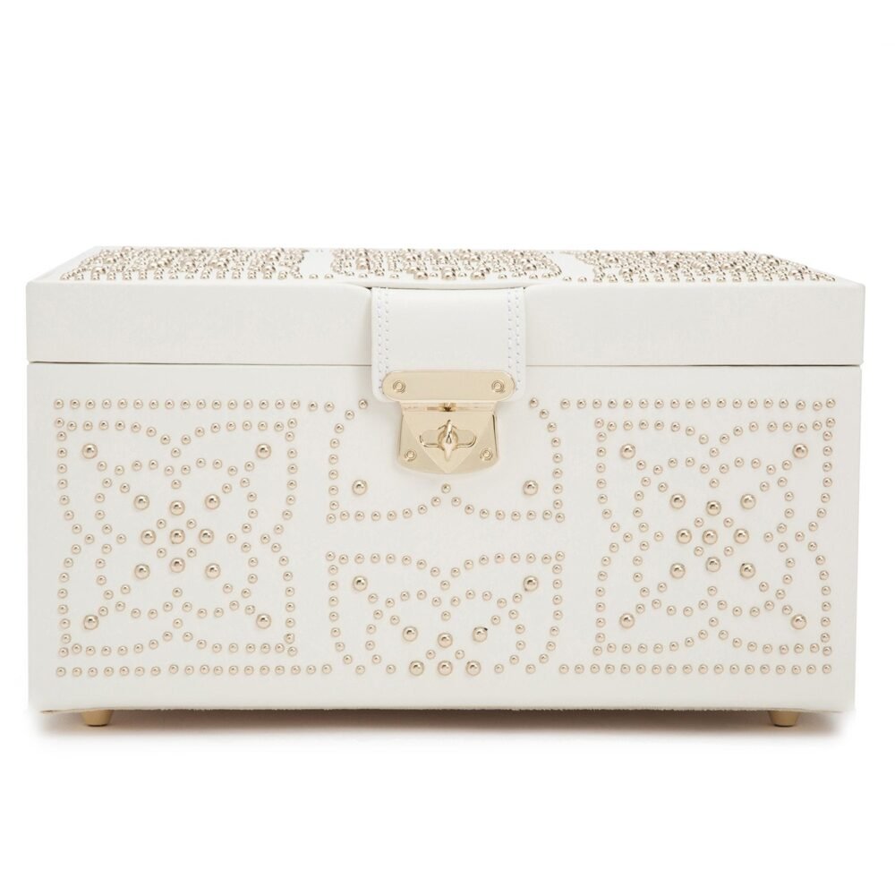 Wolf Marrakesh Medium Jewellery Box Cream - Image 4