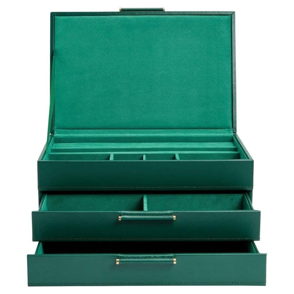 Wolf Sophia Jewellery Box Forrest Green - Image 8