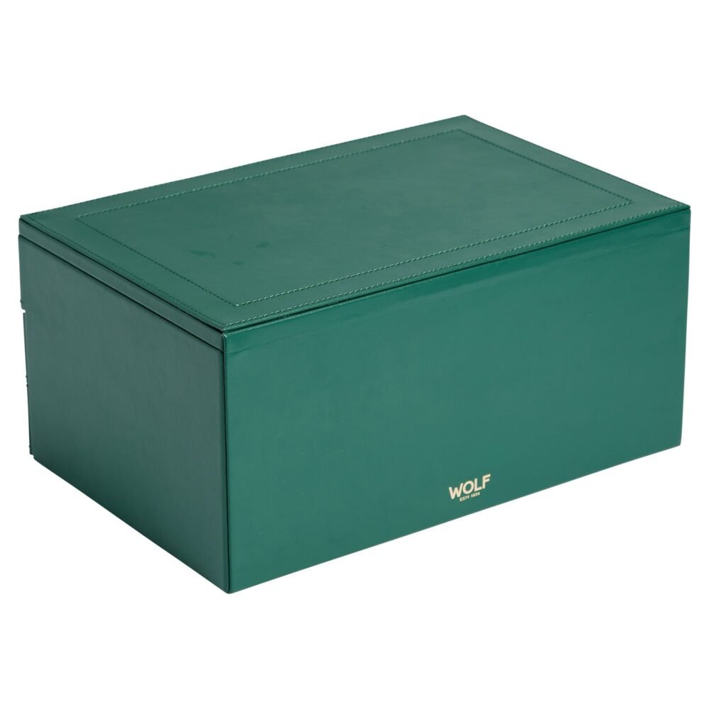 Wolf Sophia Jewellery Box Forrest Green - Image 3