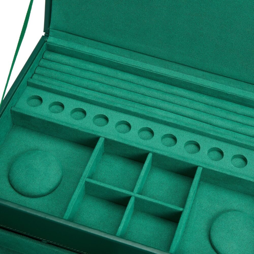 Wolf Sophia Jewellery Box Forrest Green - Image 4