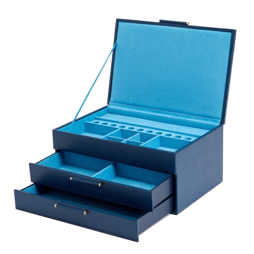 Wolf Sophia Jewellery Box Indigo - Image 6