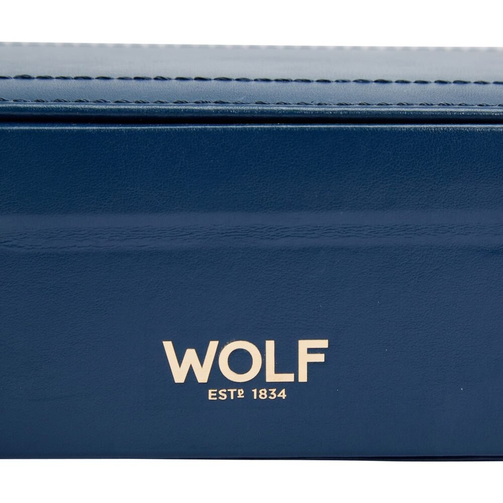 Wolf Sophia Travel Zip Case Indigo - Image 7