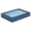 Wolf Sophia Jewellery Box with Window Indigo - Image 2