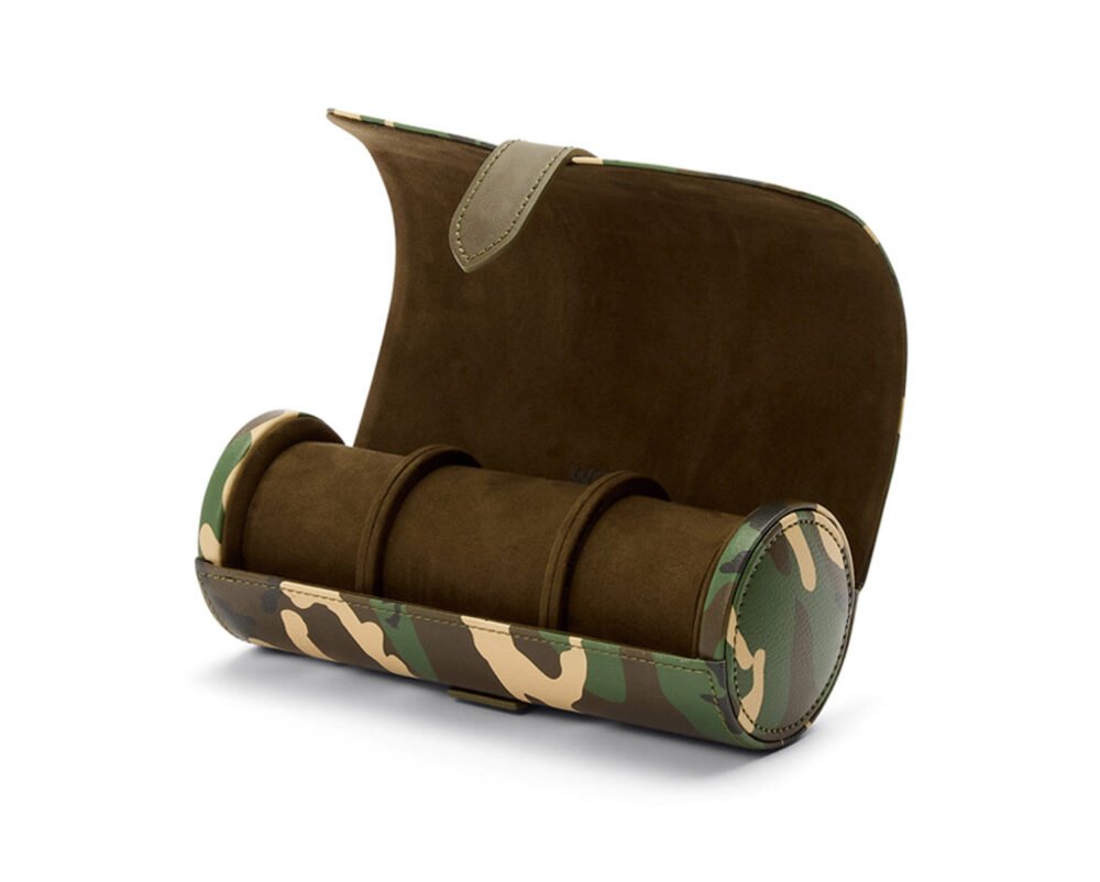 Wolf Elements Triple Watch Roll with Cap Khaki - Image 5