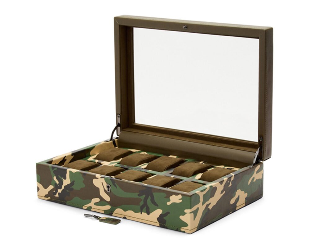 Wolf Elements 10 Piece Watch Box Camo - Image 5