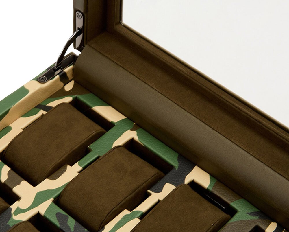 Wolf Elements 10 Piece Watch Box Camo - Image 4