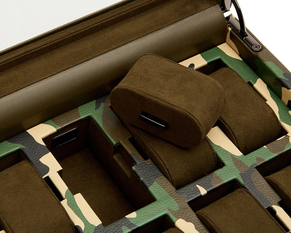 Wolf Elements 10 Piece Watch Box Camo - Image 3