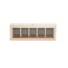 Wolf Analog Shift 5 Piece Watch Box Wood - Image 7