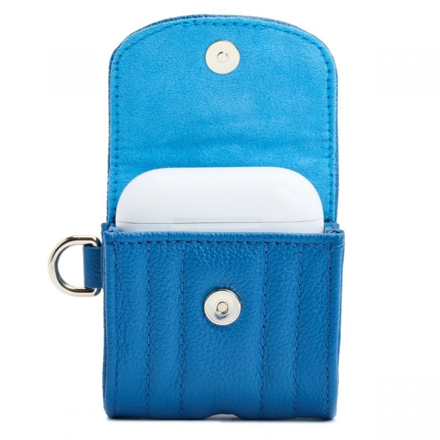 Wolf Mimi Earpods Case with Wristlet Blue - Image 3