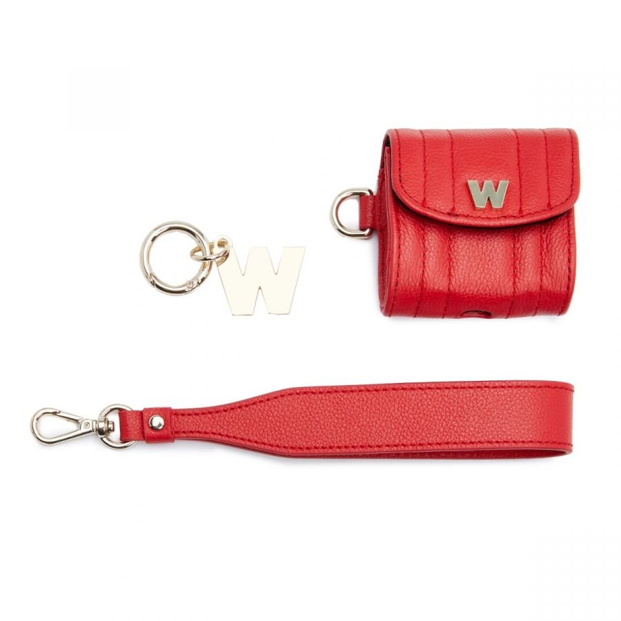 Wolf Mimi Earpods Case with Wristlet Red - Image 4