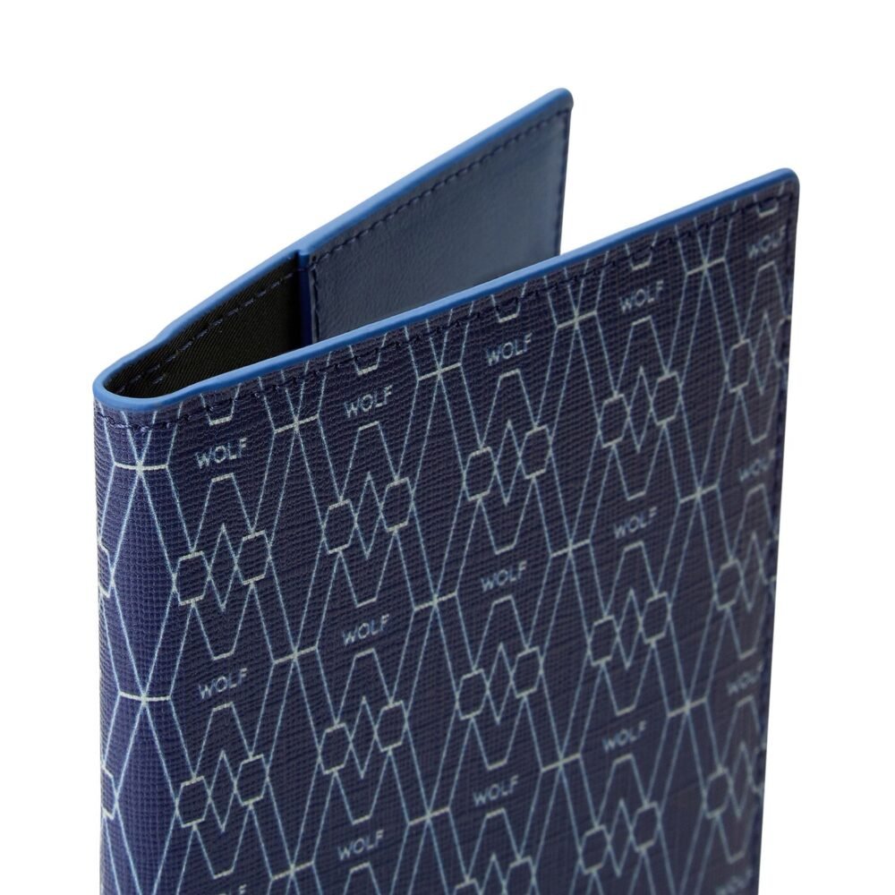 Wolf Signature Passport Sleeve Blue - Image 3