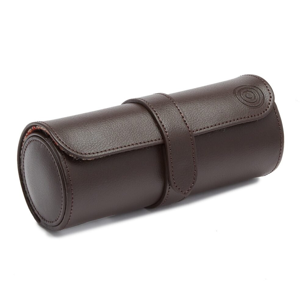 Wolf WM x WOLF Watch Roll with Cigar Case Brown - Image 6