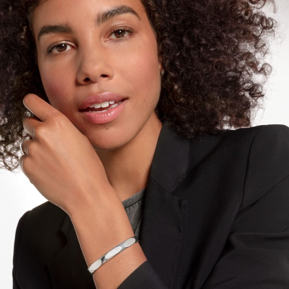 Thomas Sabo Minimalist Silver Bangle - Image 3