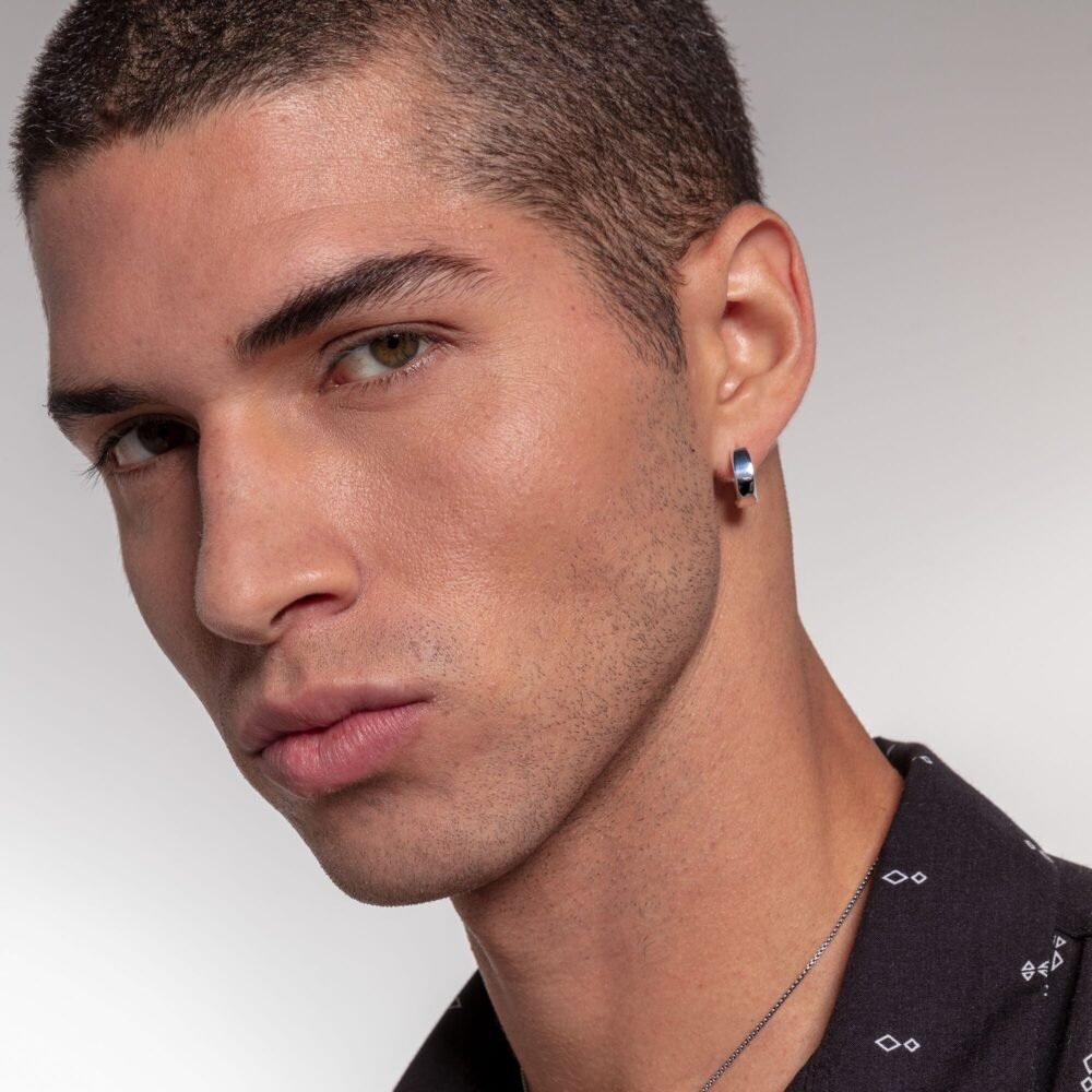 Thomas Sabo Hoop Earrings Minimalist Silver - Image 3