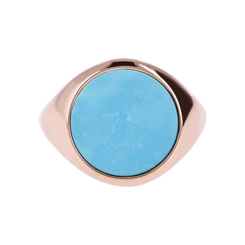 Bronzallure Gemstone Disc Rings - Image 7