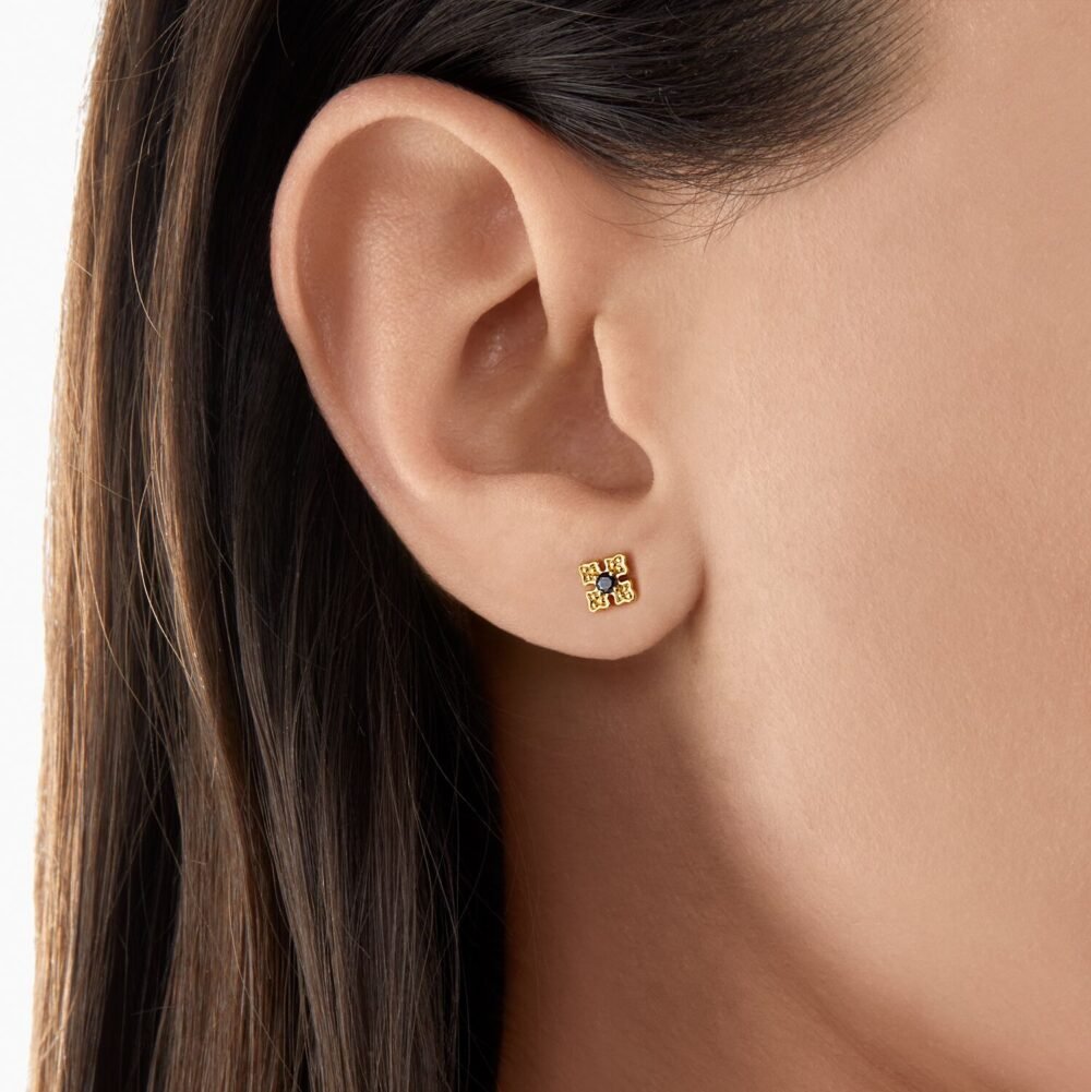 Thomas Sabo Ear Studs Royalty Gold - Image 3