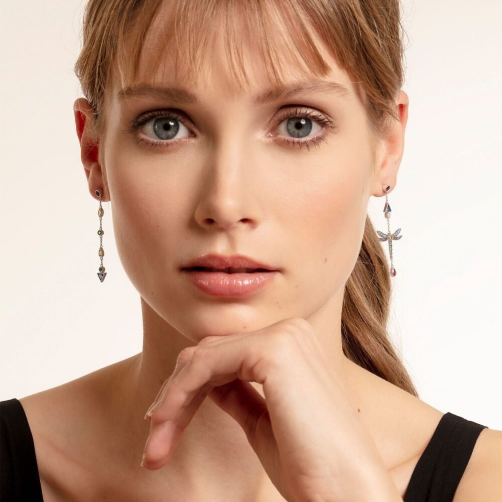 Thomas Sabo Earrings "Dragonfly" Gold - Image 2