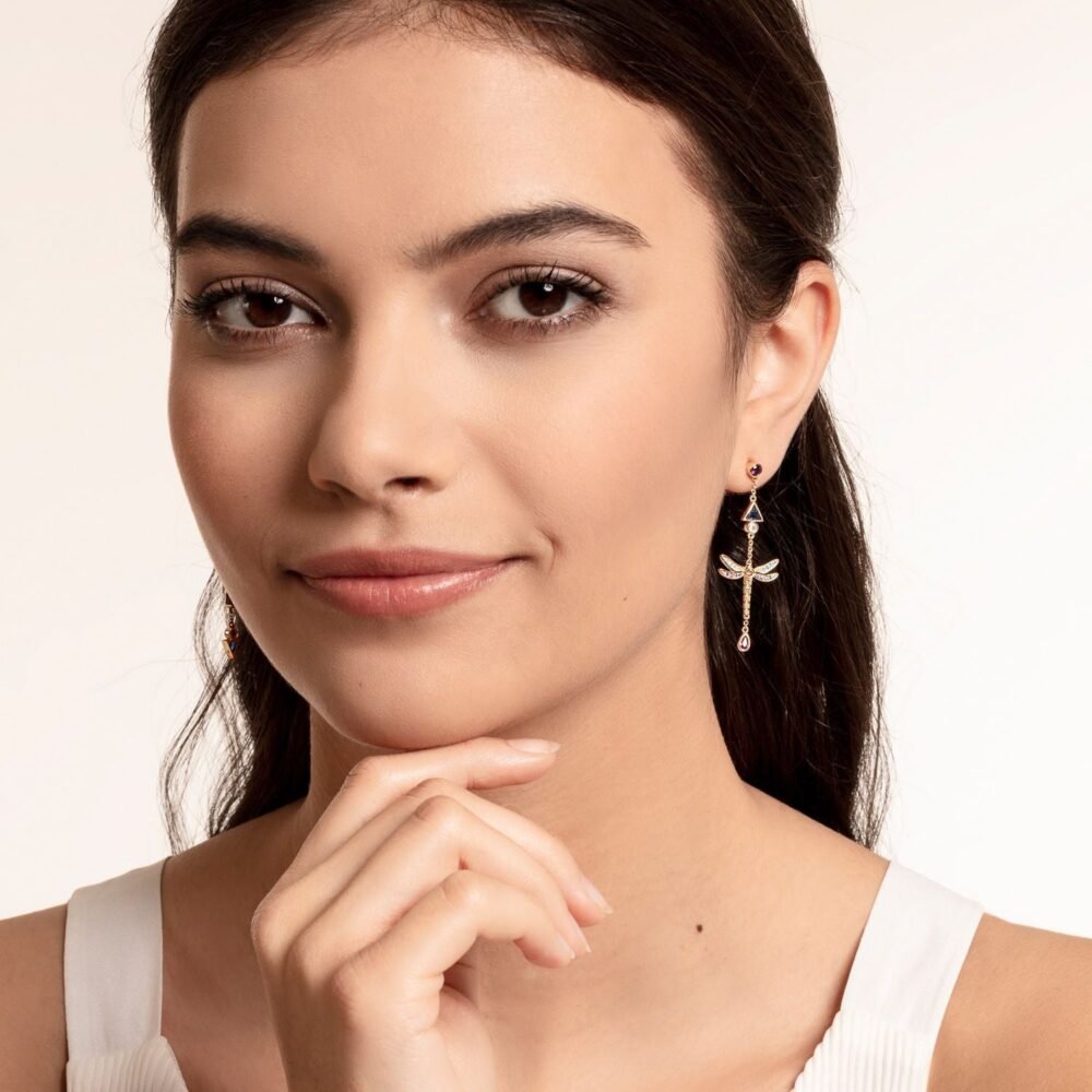 Thomas Sabo Earrings "Dragonfly" Gold - Image 3