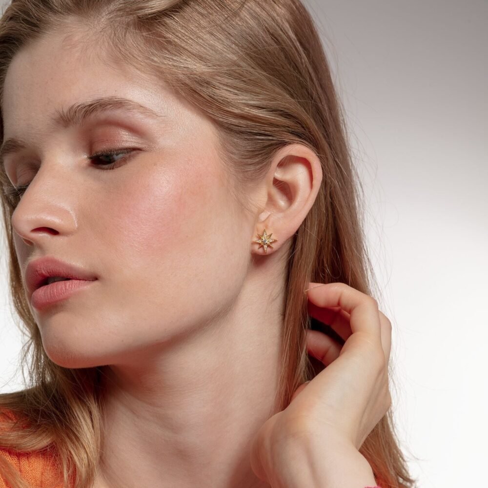 Thomas Sabo Ear Studs Star Gold - Image 2