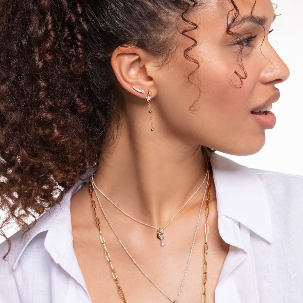 Thomas Sabo Ear Stud White Stone (Single) - Image 3