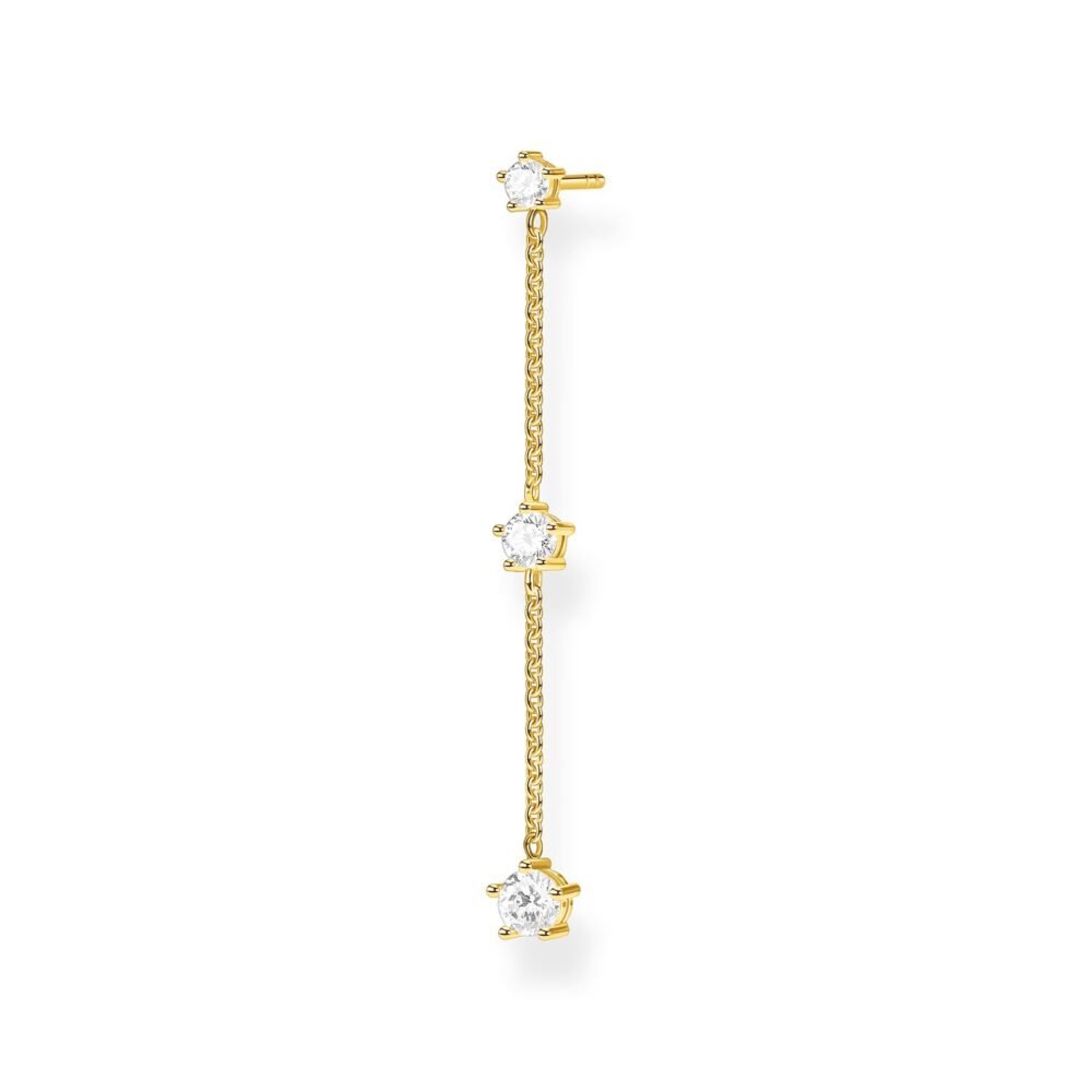 Thomas Sabo Single Earring White Stones