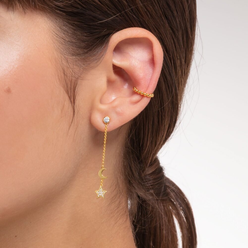 Thomas Sabo Single Earring Star & Moon - Image 3
