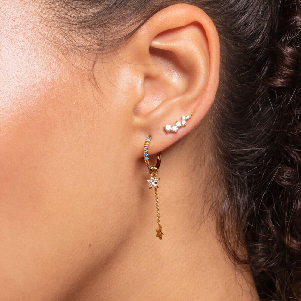 Thomas Sabo Ear Climber White Stones - Image 2