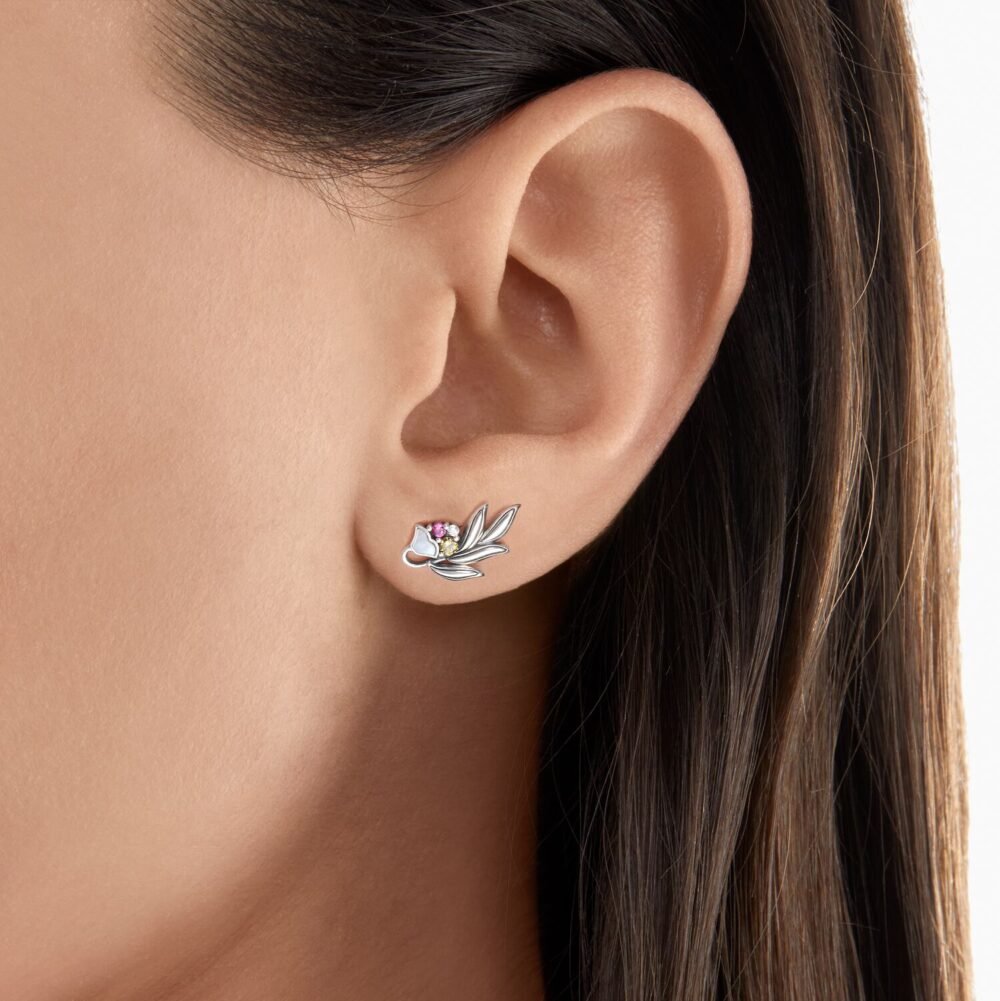 Thomas Sabo Ear Studs Flower Silver - Image 2