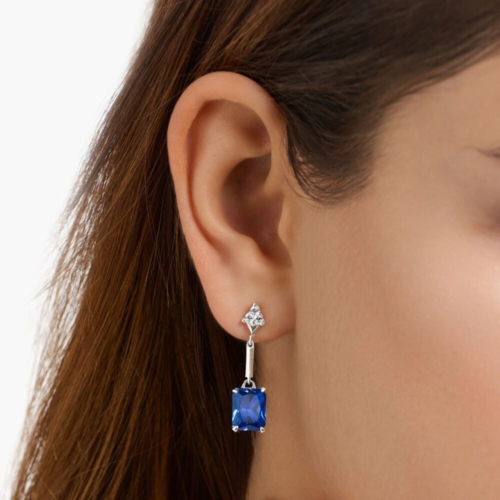 Thomas Sabo Earrings blue stone - Image 2