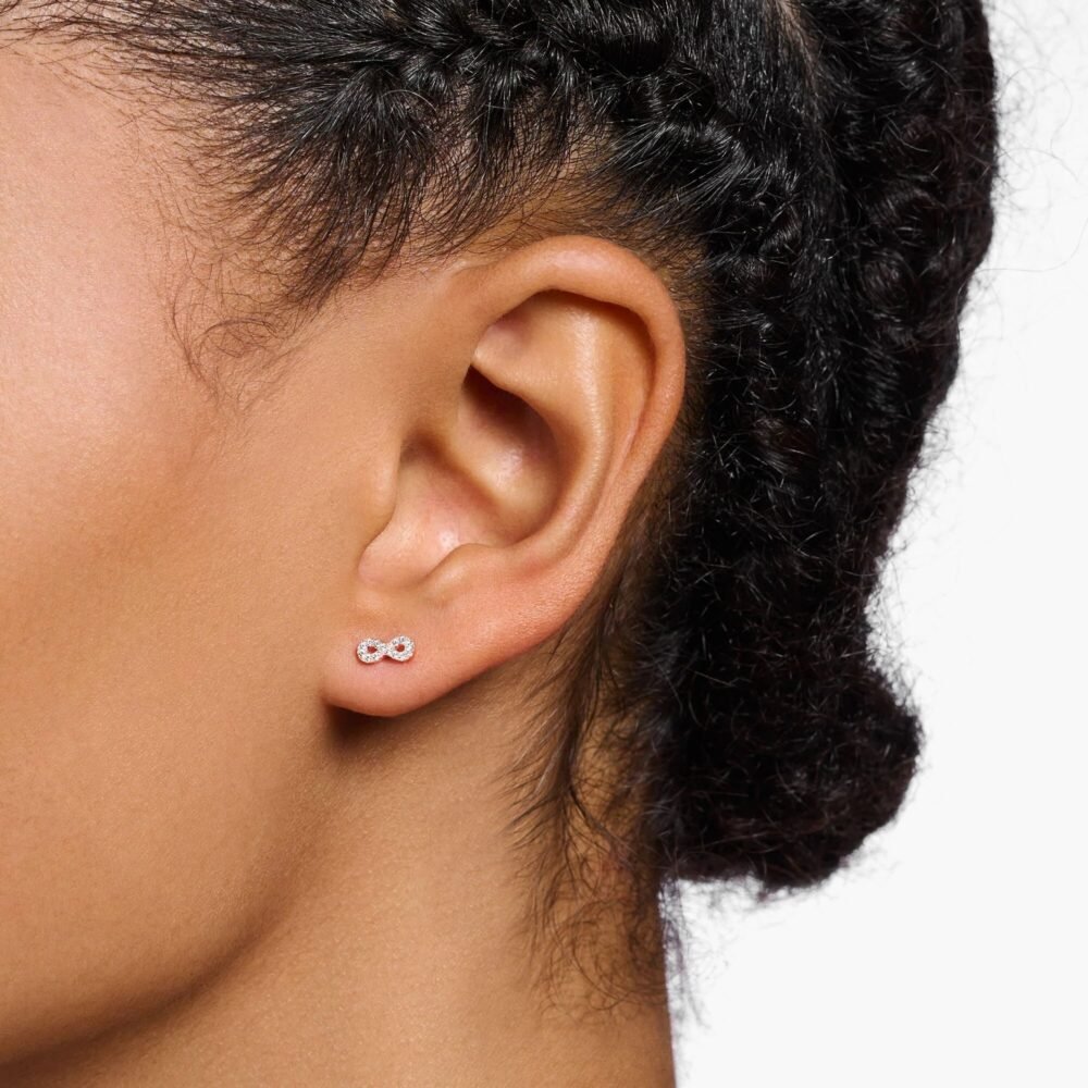 THOMAS SABO Single Ear Stud Infinity Rose Gold - Image 3