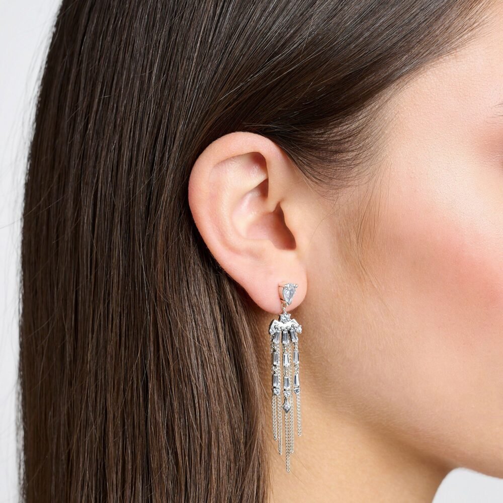 THOMAS SABO Earrings with winter sun rays silver - Image 2