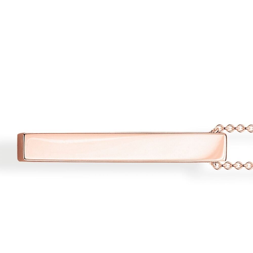 Thomas Sabo Necklace Rose-gold Cuboid - Image 3