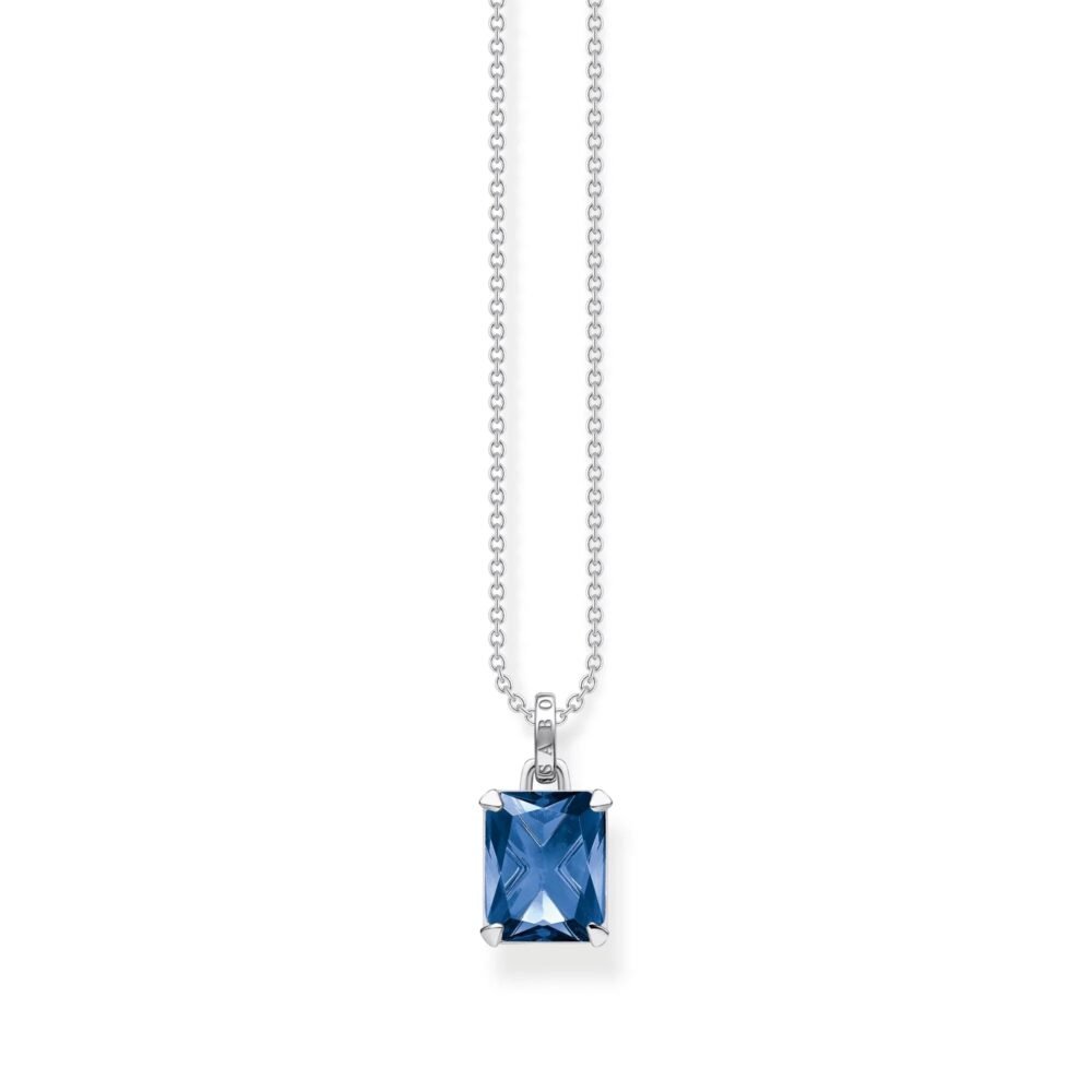 THOMAS SABO Heritage Blue Stone Necklace