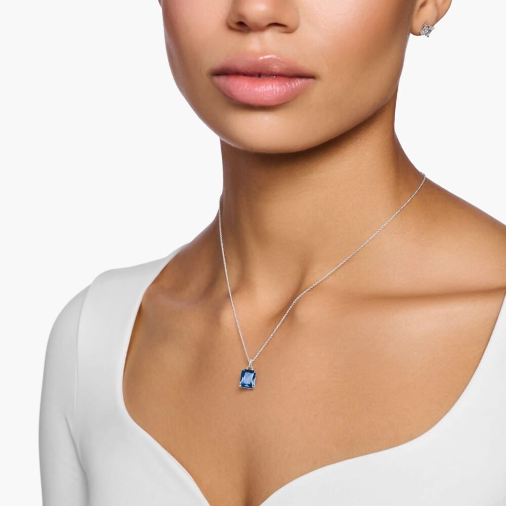THOMAS SABO Heritage Blue Stone Necklace - Image 2