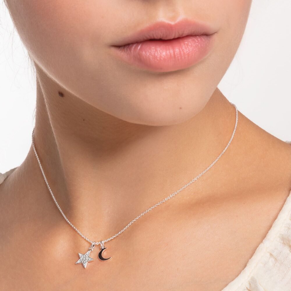 Thomas Sabo Necklace Star & Moon - Image 2