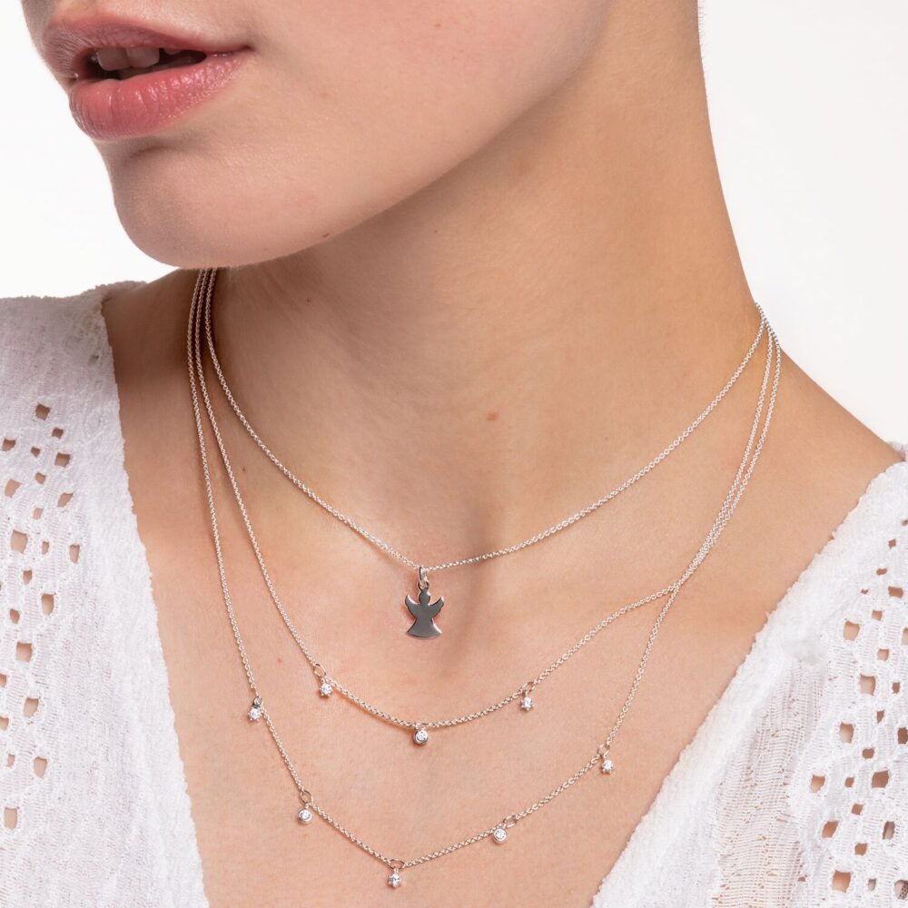 Thomas Sabo Necklace White Stones - Image 2