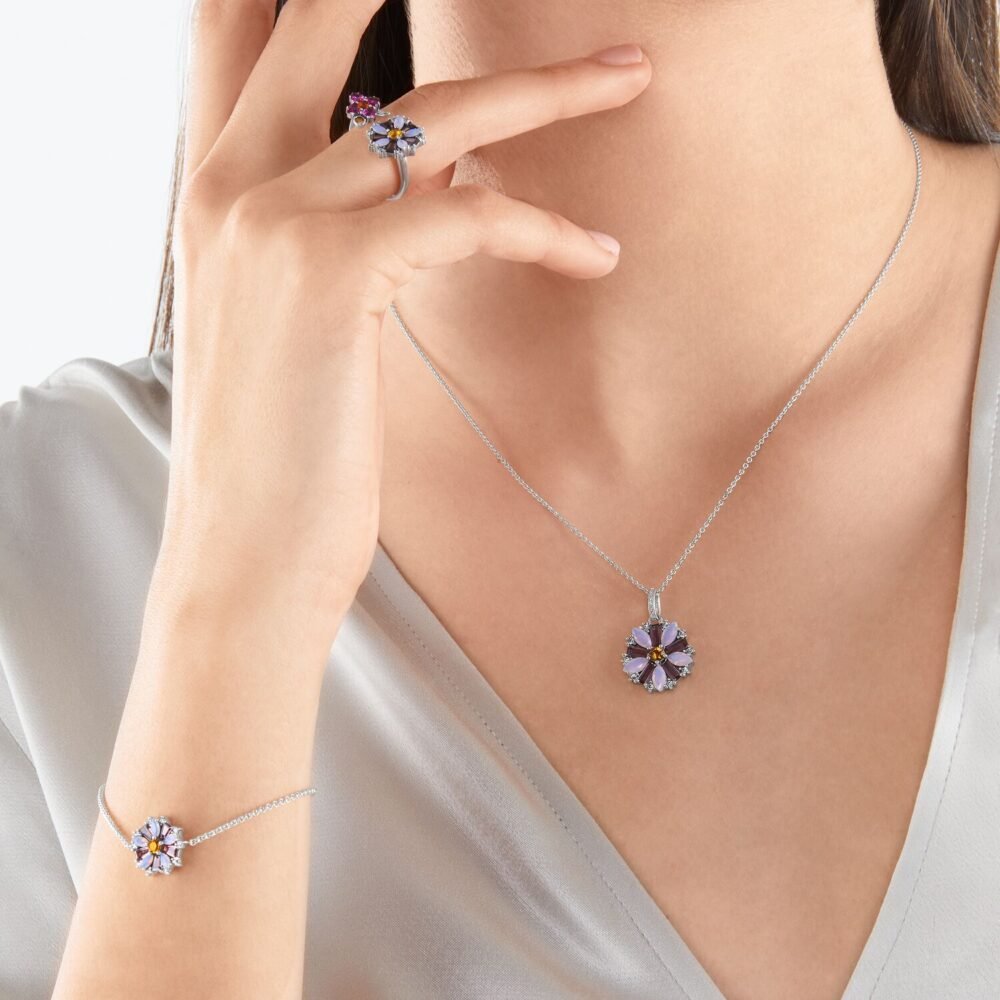 Thomas Sabo Necklace Flower Silver - Image 3