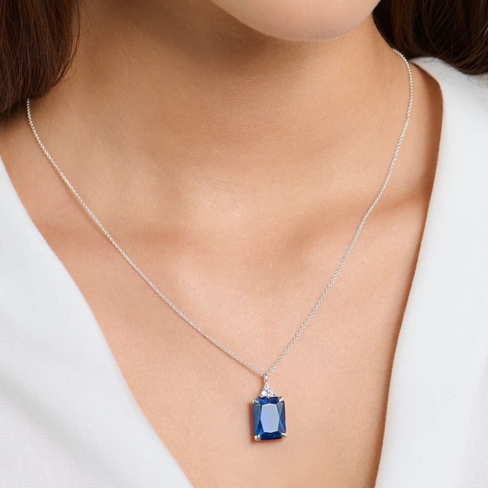Thomas Sabo Necklace blue stone - Image 2