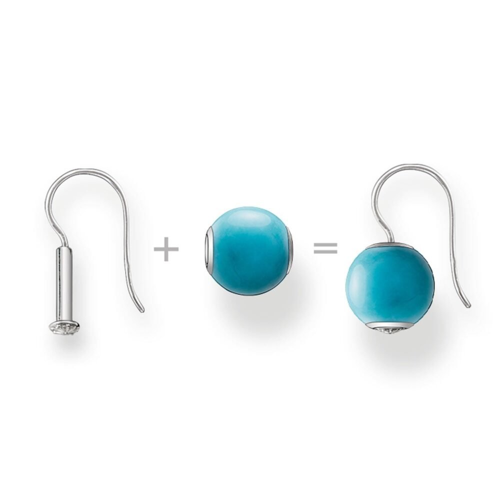 Thomas Sabo Earrings for Karma Beads - Image 2