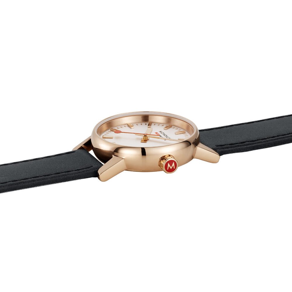 Mondaine Official Swiss Railways Evo2 30mm Rose Gold Watch - Image 4