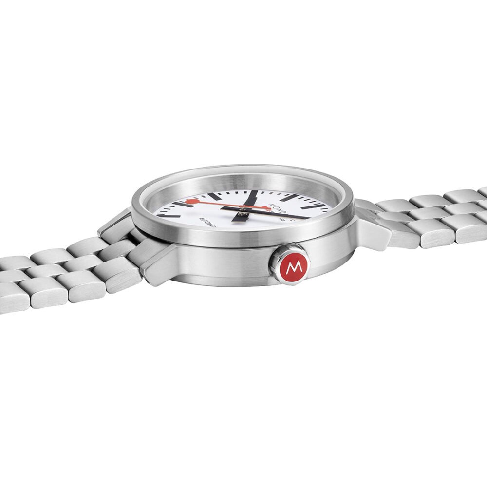 Mondaine Official Swiss Railways Stainless Steel 41mm Original Automatic Watch - Image 6