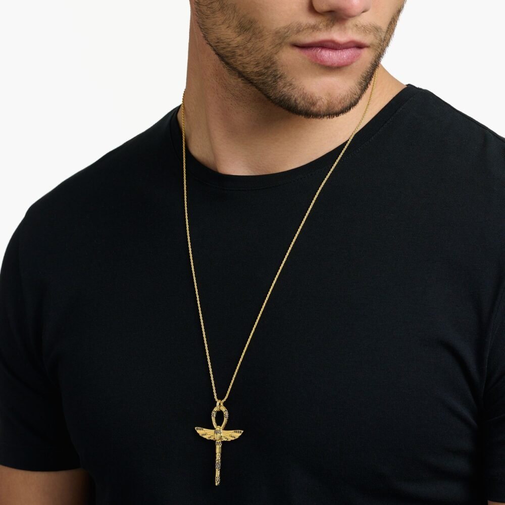 THOMAS SABO Pendant egyptian cross of life gold - Image 3