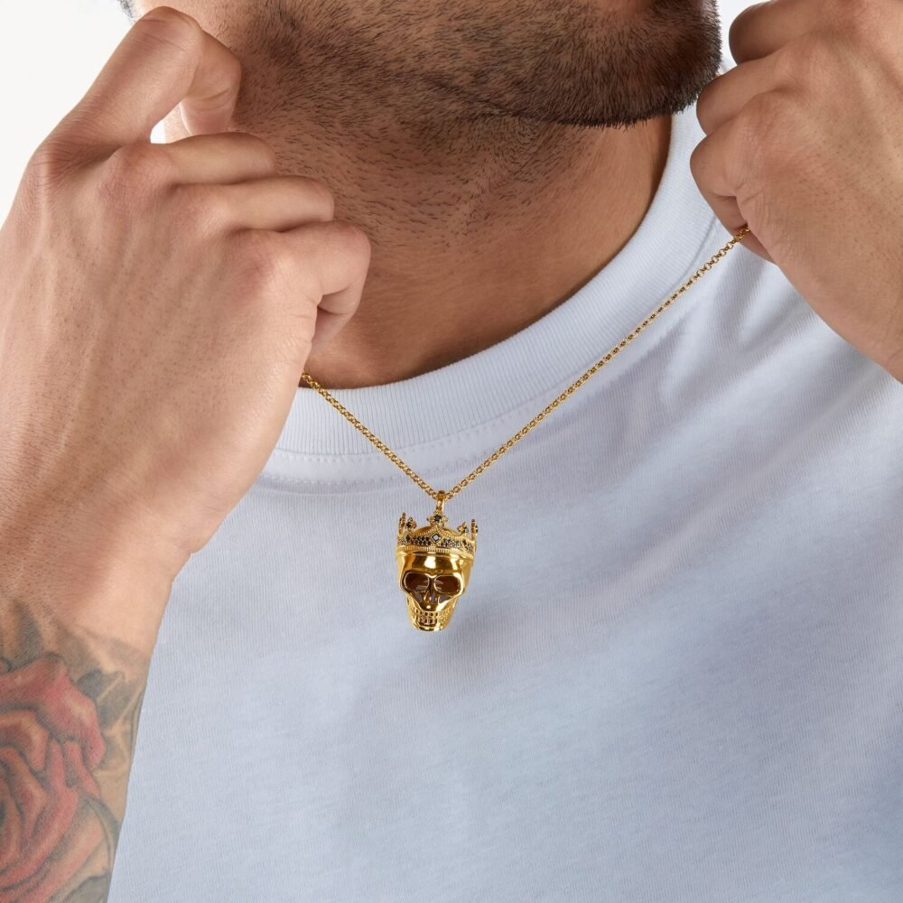 Thomas Sabo Pendant Skull Gold - Image 3