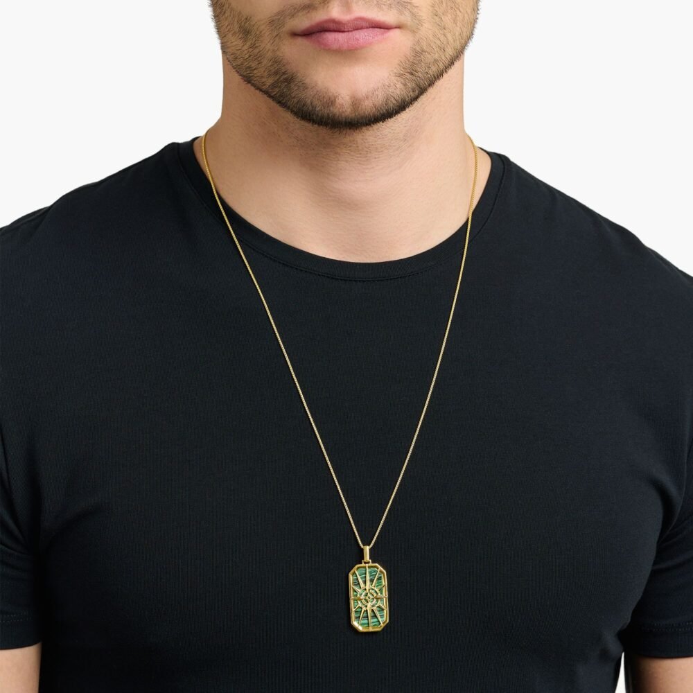 THOMAS SABO Pendant compass star green - Image 2