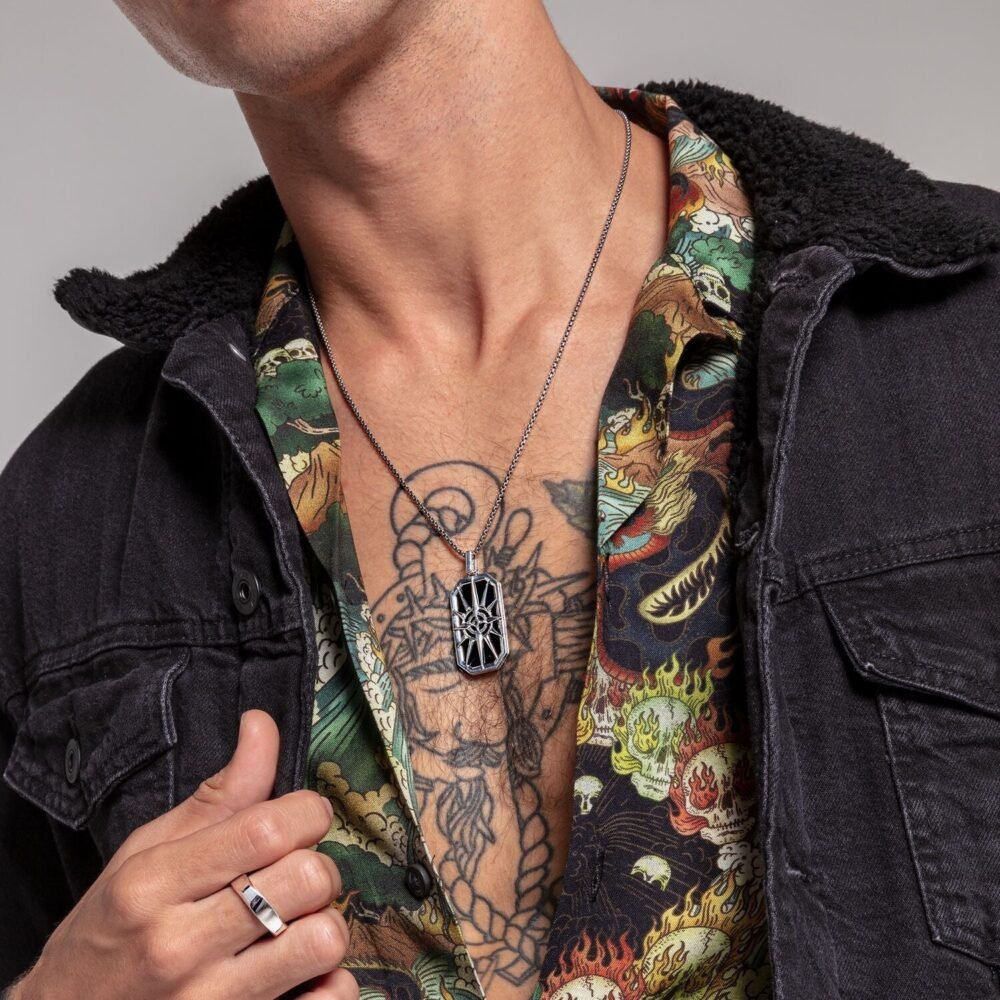 Thomas Sabo Pendant Compass Star Black - Image 5