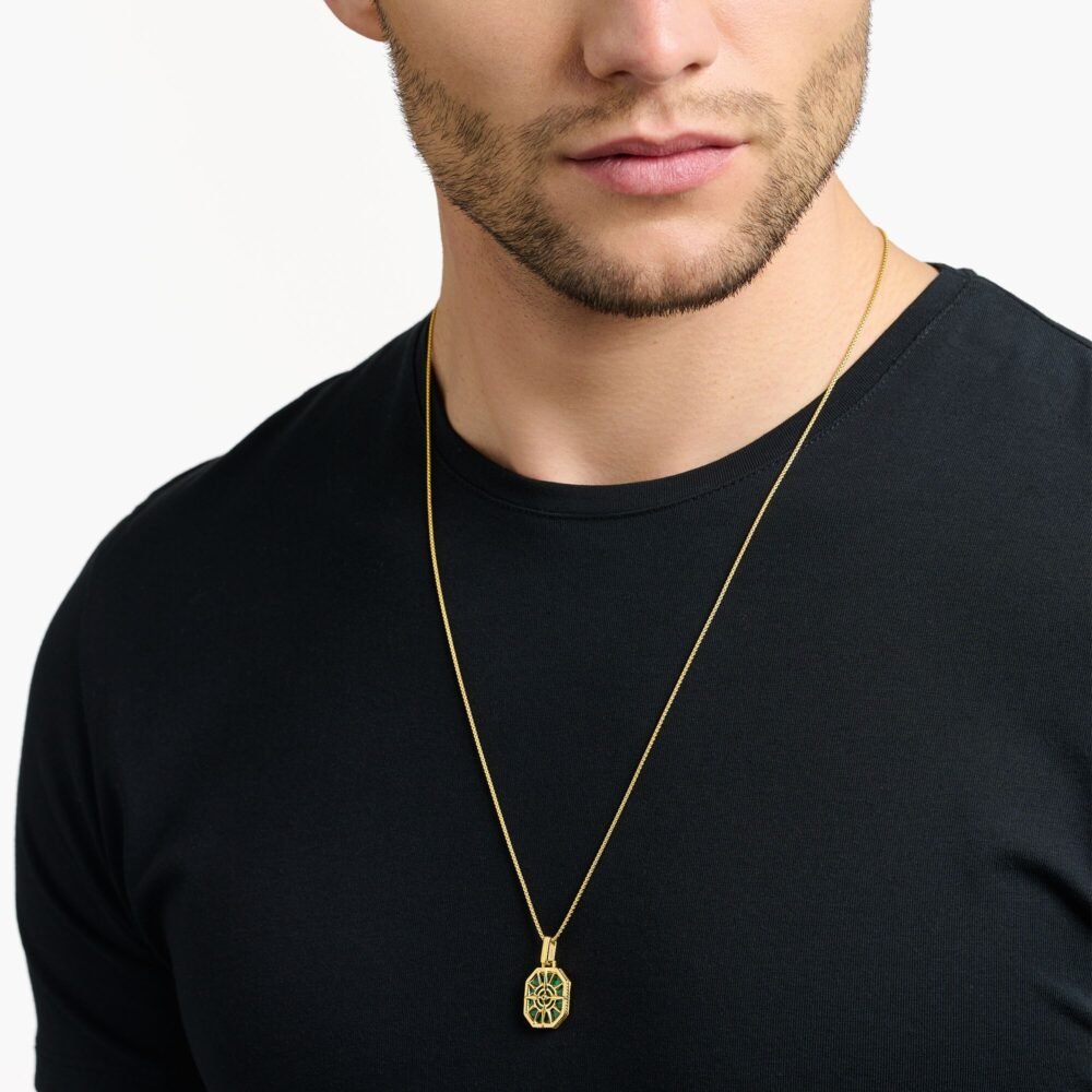THOMAS SABO Pendant compass star green - Image 2
